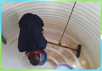 Water Tank Cleaning & Disinfection Process